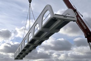 FRP pedestrian and cycle bridges