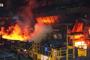 Tata Steel's Port Talbot hot strip mill in South W